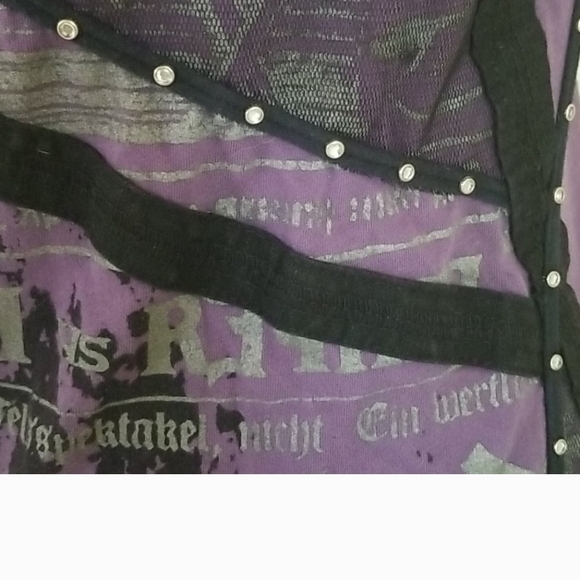 SALVAGE Lavender Dreams Corset Dress. L - Picture 4 of 6